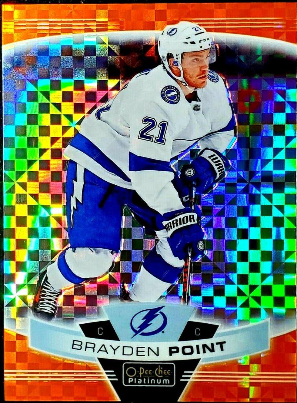 Brayden Point [Orange Checkers] #148
