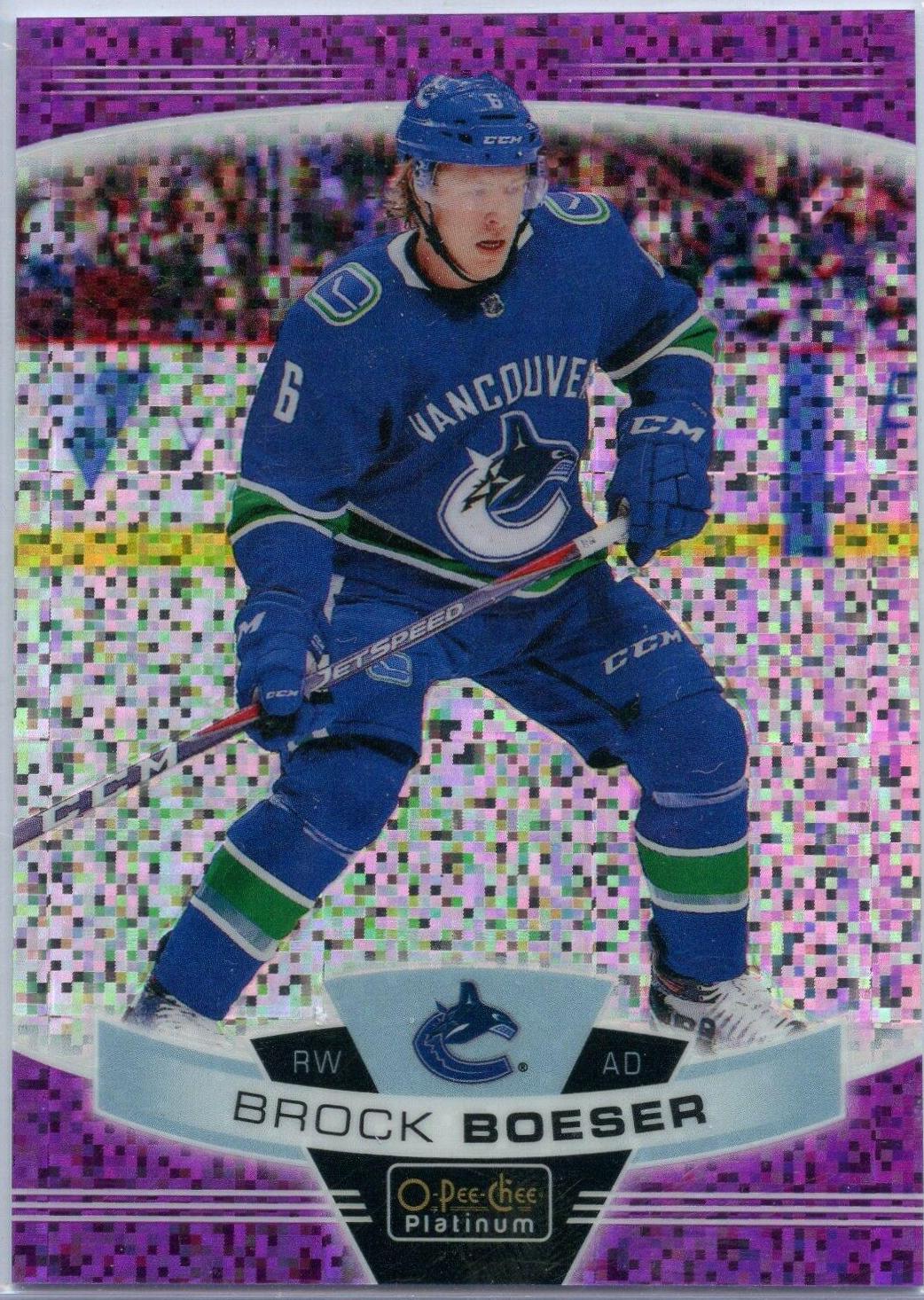 Brock Boeser [Violet Pixels] #4