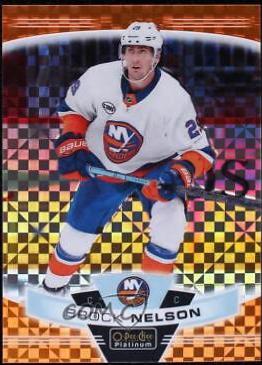 Brock Nelson [Orange Checkers] #61