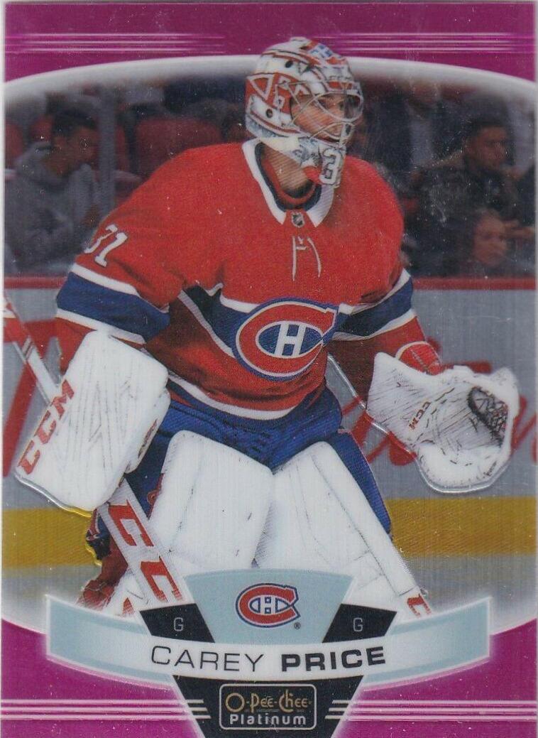 Carey Price [Matte Pink] #125