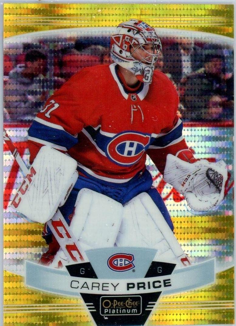 Carey Price [Seismic Gold] #125