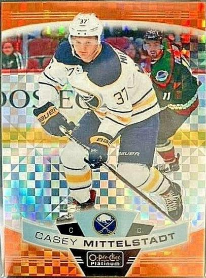 Casey Mittelstadt [Orange Checkers] #96