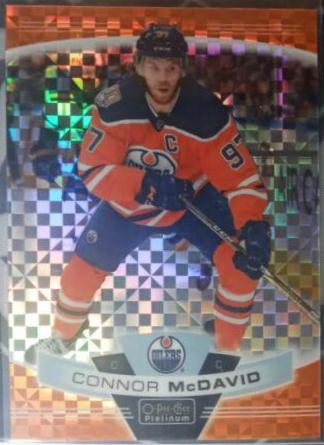 Connor McDavid [Orange Checkers] #150