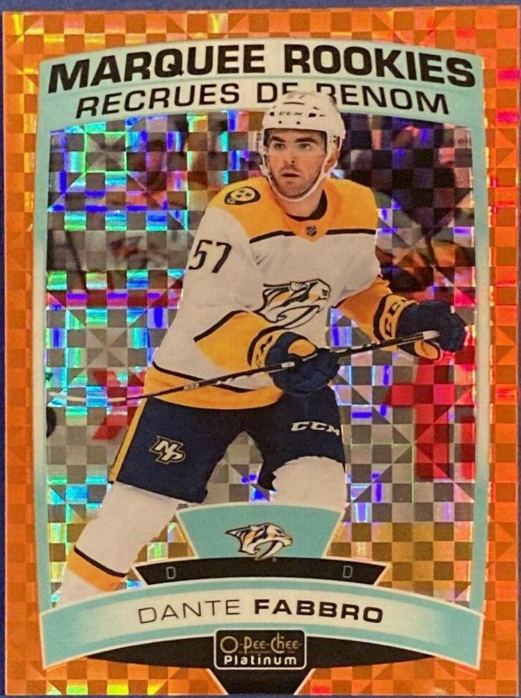 Dante Fabbro [Orange Checkers] #183
