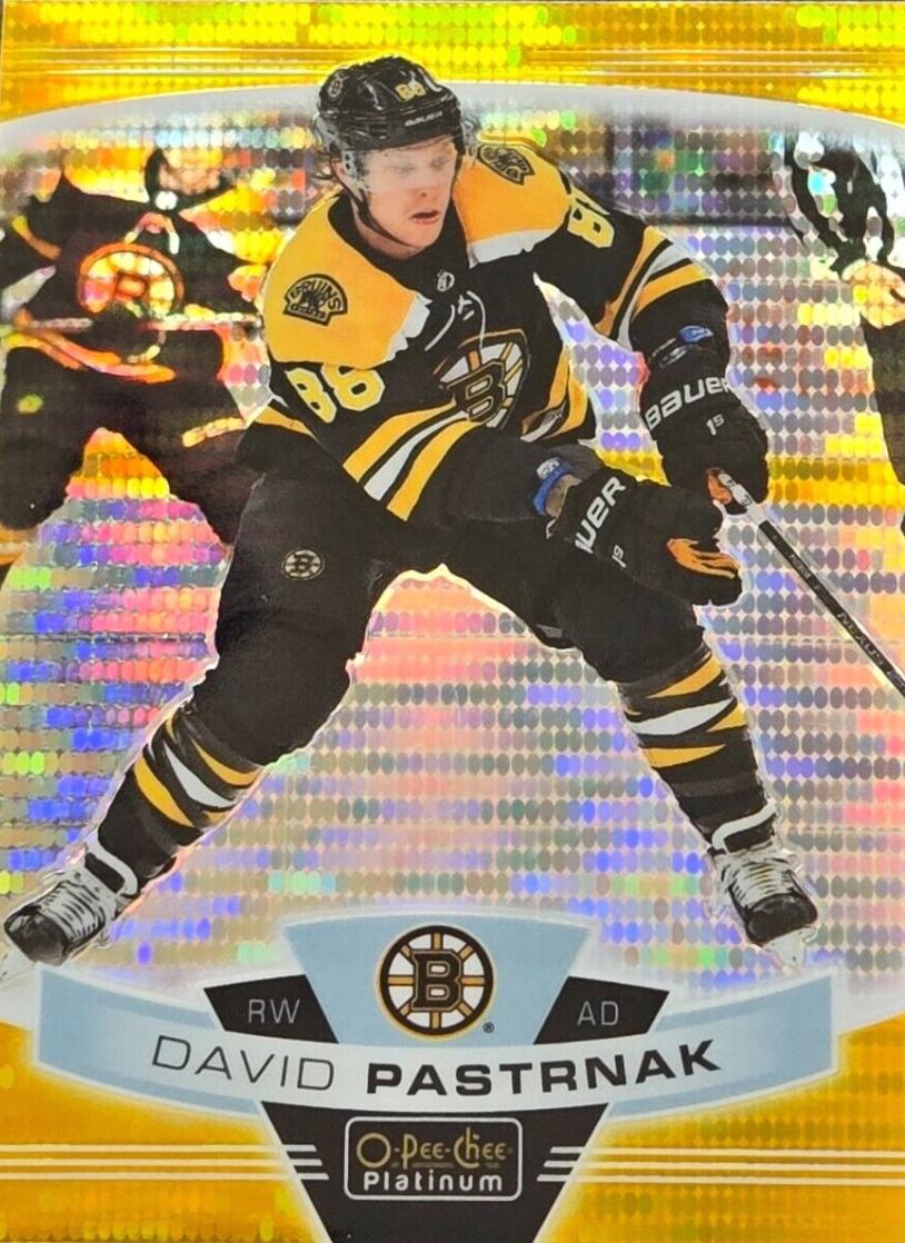 David Pastrnak [Seismic Gold] #19