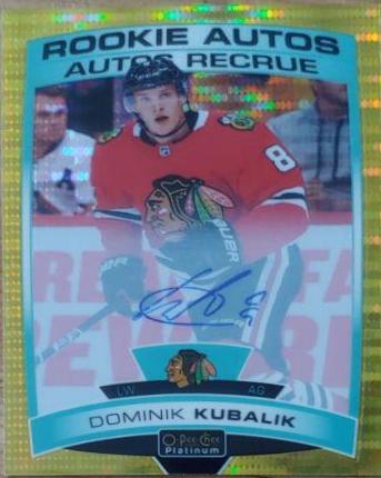 Dominik Kubalik [Seismic Gold] #186