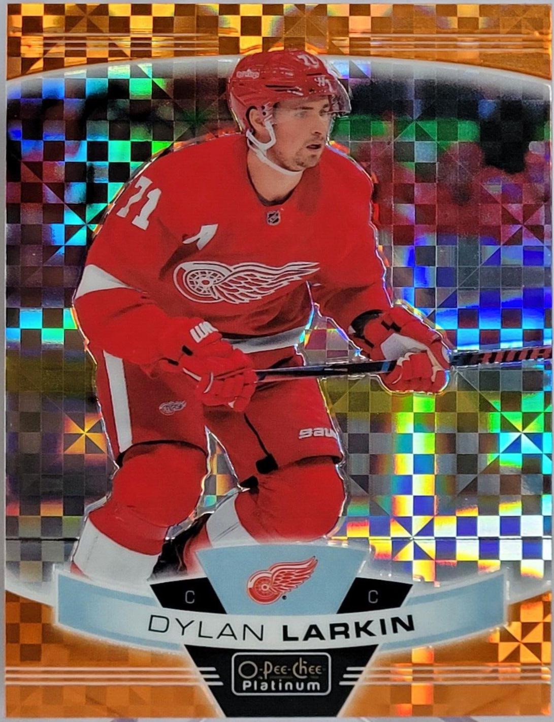 Dylan Larkin [Orange Checkers] #69