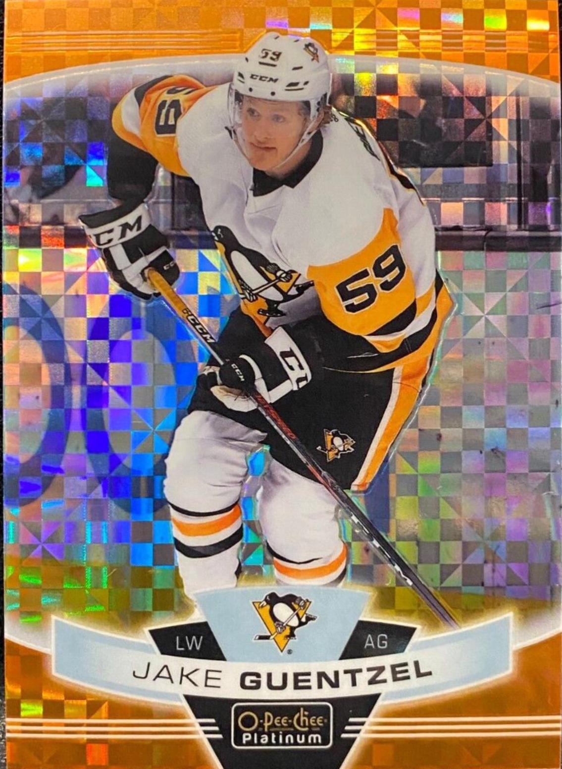 Jake Guentzel [Orange Checkers] #88