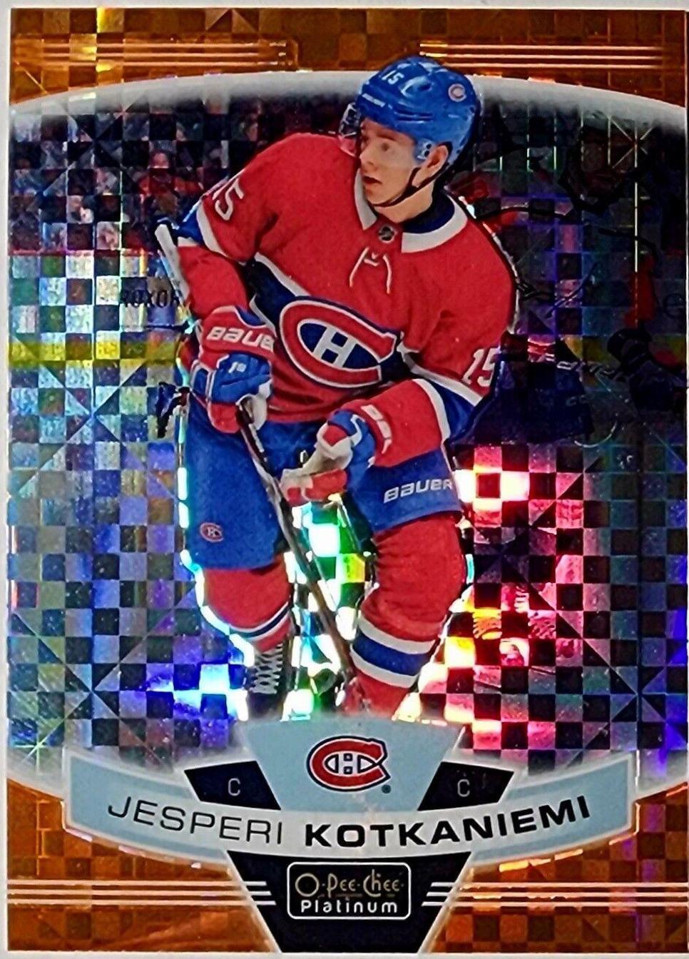 Jesperi Kotkaniemi [Orange Checkers] #72