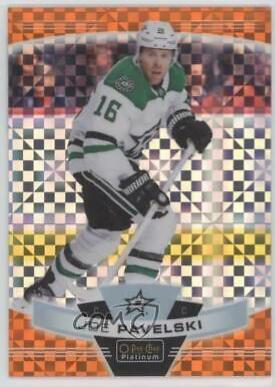 Joe Pavelski [Orange Checkers] #149