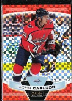 John Carlson [Orange Checkers] #107