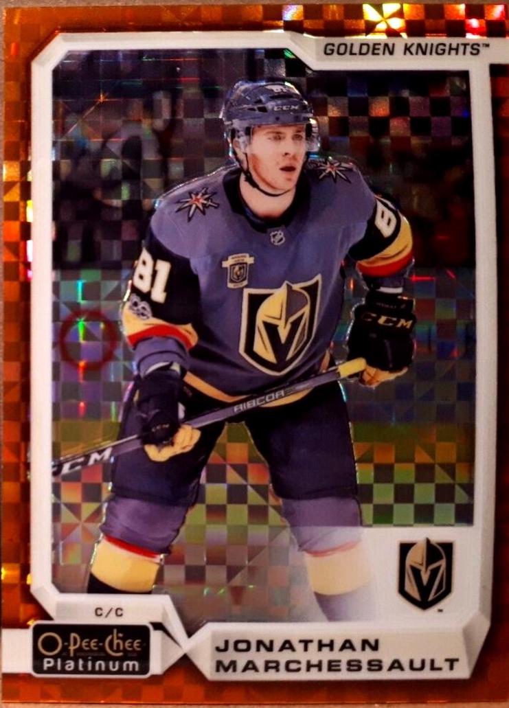 Jonathan Marchessault [Orange Checkers] #22