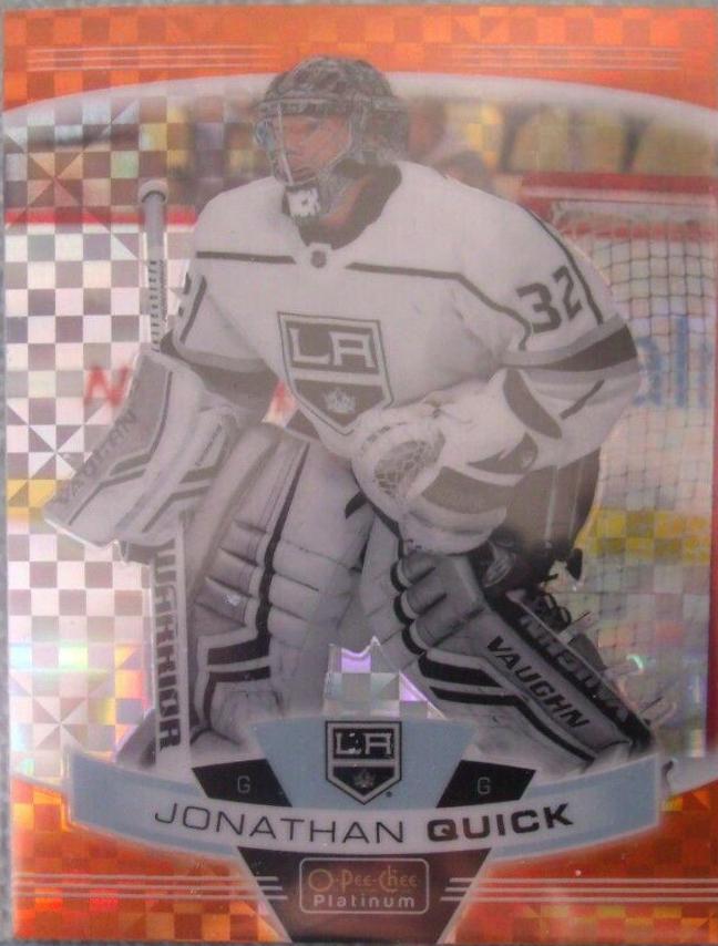Jonathan Quick [Orange Checkers] #40