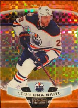 Leon Draisaitl [Orange Checkers] #103