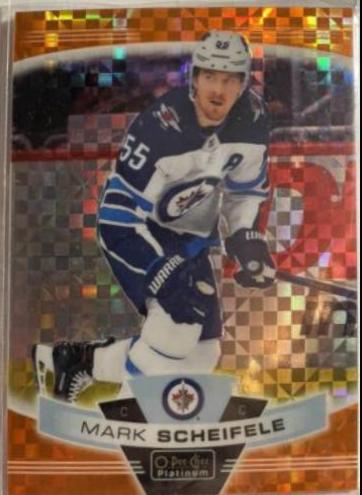 Mark Scheifele [Orange Checkers] #11