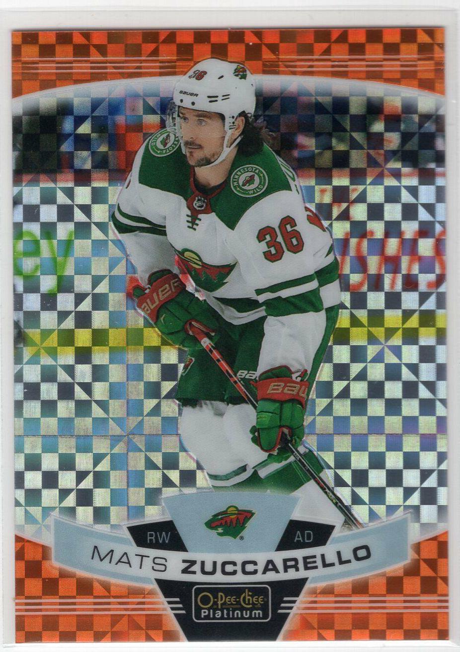 Mats Zuccarello [Orange Checkers] #79