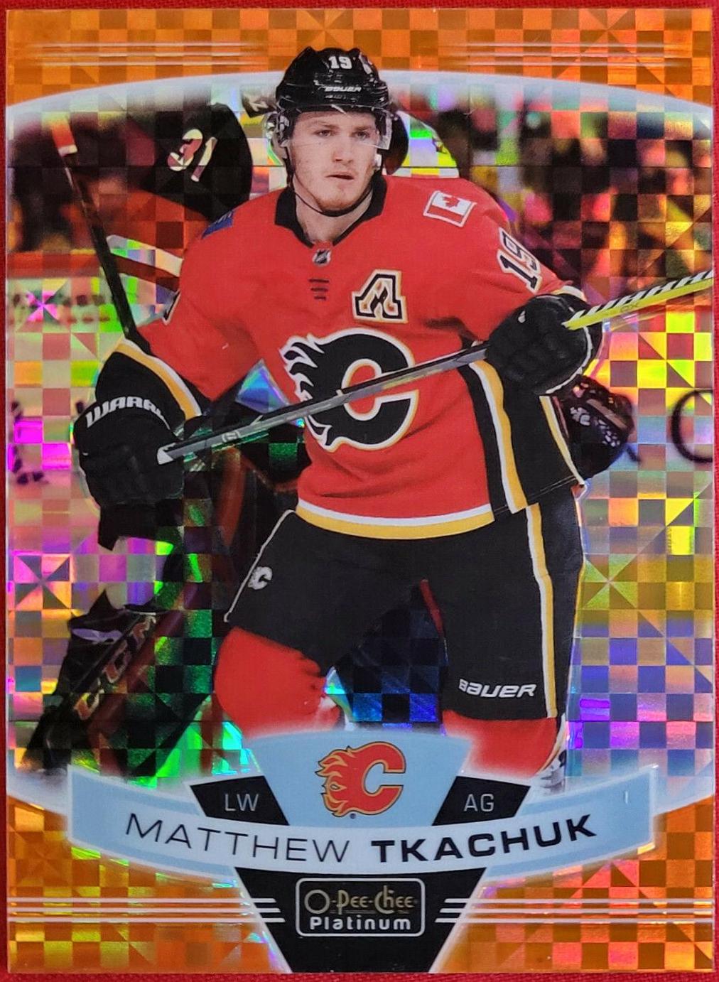 Matthew Tkachuk [Orange Checkers] #131