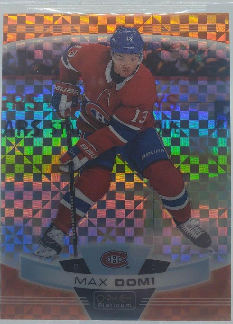 Max Domi [Orange Checkers] #132