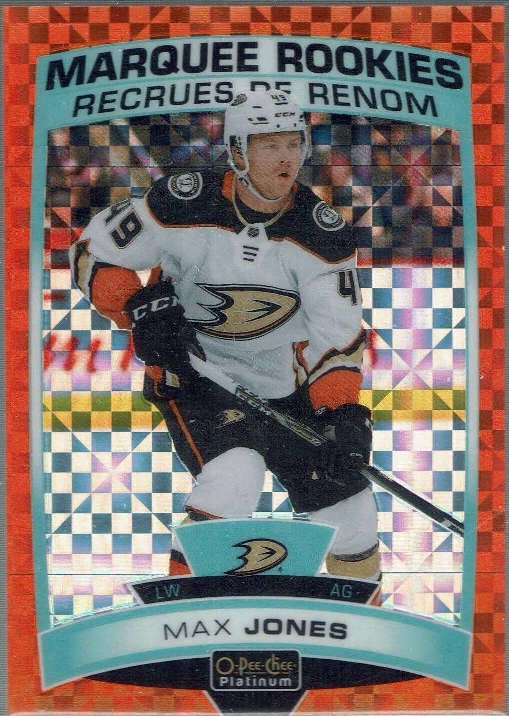 Max Jones [Orange Checkers] #167