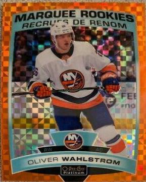 Oliver Wahlstrom [Orange Checkers] #176