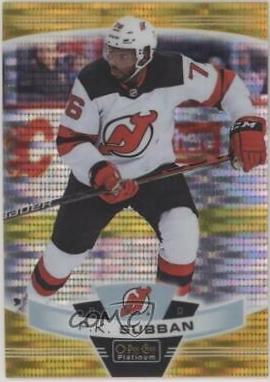 P. K. Subban [Seismic Gold] #89