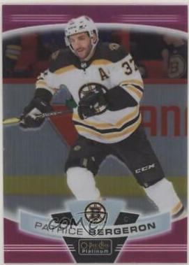 Patrice Bergeron [Matte Pink] #111