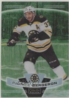 Patrice Bergeron [Pond Hockey Green] #111