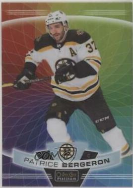 Patrice Bergeron [Rainbow Color Wheel] #111