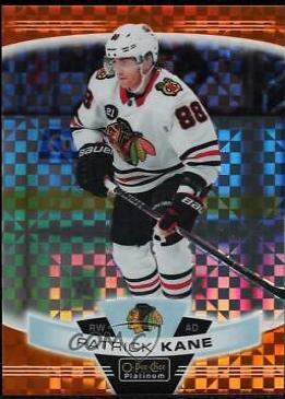 Patrick Kane [Orange Checkers] #50