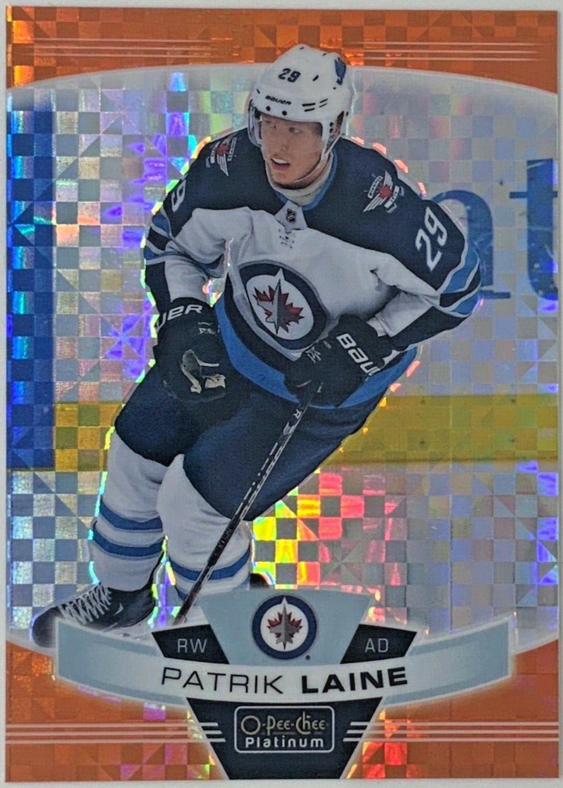 Patrik Laine [Orange Checkers] #48