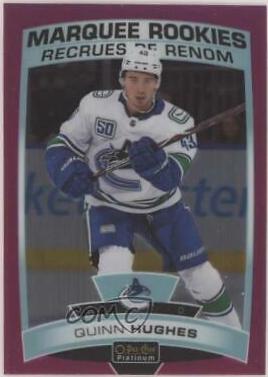 Quinn Hughes [Matte Pink] #190