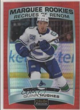 Quinn Hughes [Red Prism] #190