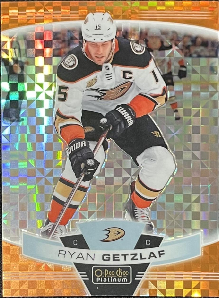 Ryan Getzlaf [Orange Checkers] #46