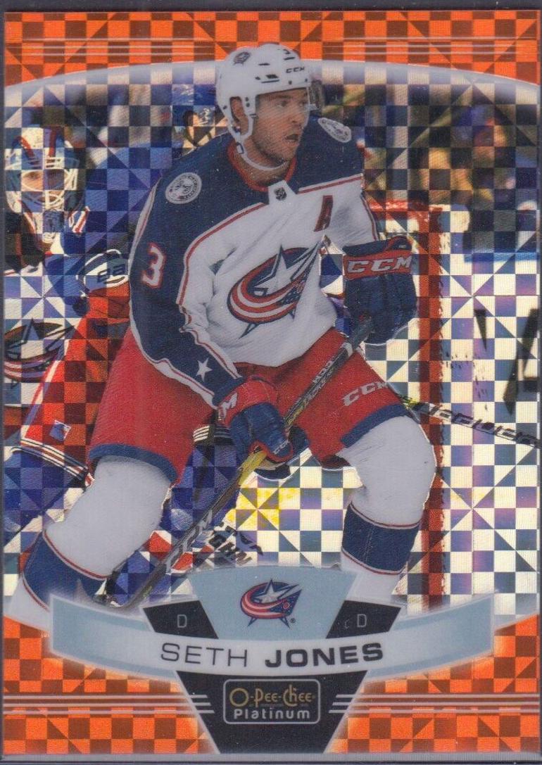 Seth Jones [Orange Checkers] #124