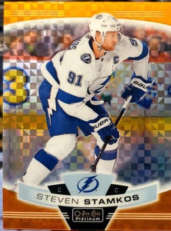 Steven Stamkos [Orange Checkers] #39