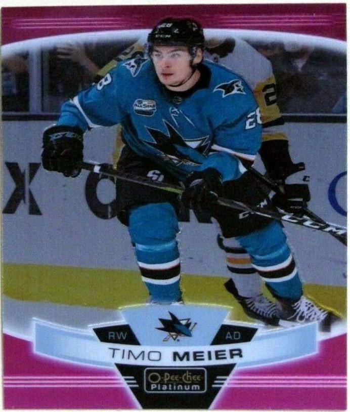 Timo Meier [Matte Pink] #42