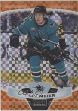 Timo Meier [Orange Checkers] #42
