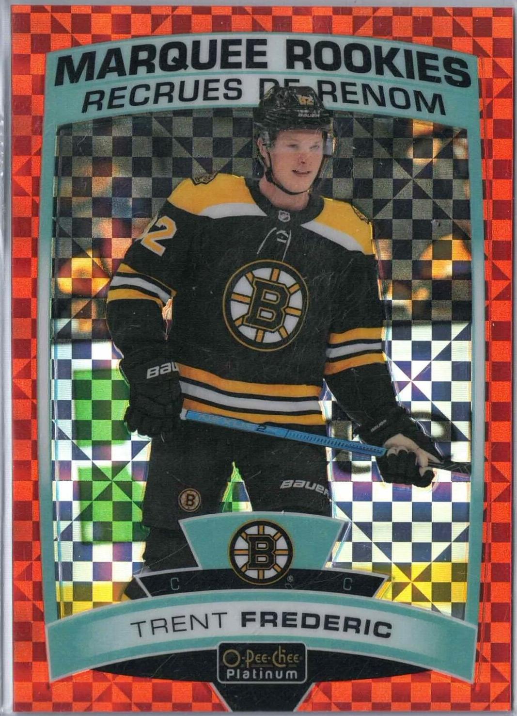 Trent Frederic [Orange Checkers] #191