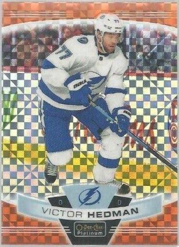 Victor Hedman [Orange Checkers] #93