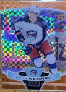 Zach Werenski [Orange Checkers] #7