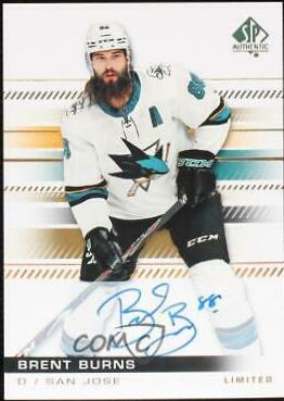 Brent Burns [Limited Autograph] #63