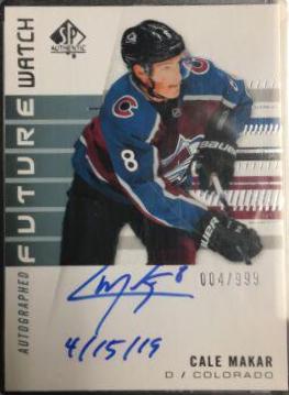 Cale Makar [Autograph Inscribed] #149