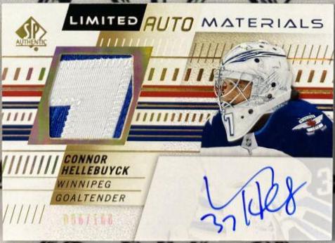 Connor Hellebuyck [Limited Auto Patch] #68