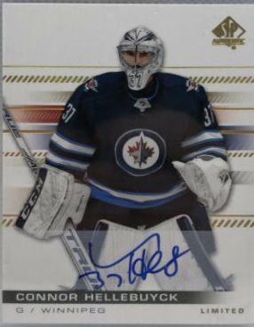 Connor Hellebuyck [Limited Autograph] #68