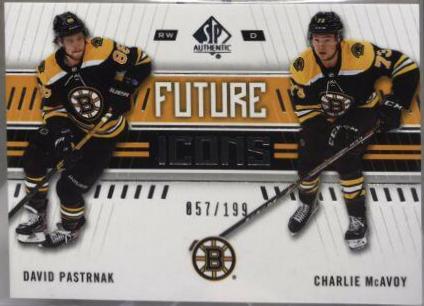 David Pastrnak, Charlie McAvoy #119