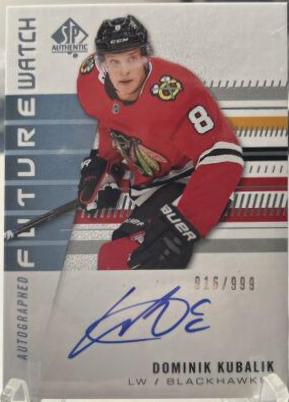 Dominik Kubalik [Autograph Black] #205
