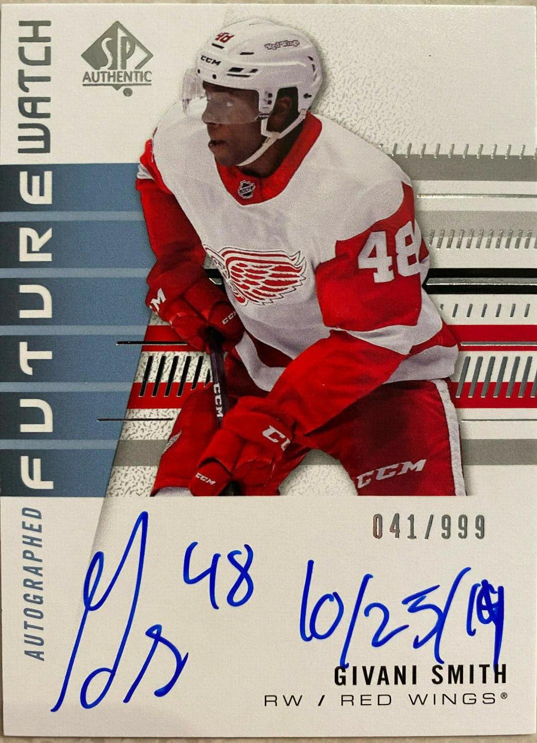 Givani Smith [Autograph Inscribed] #224