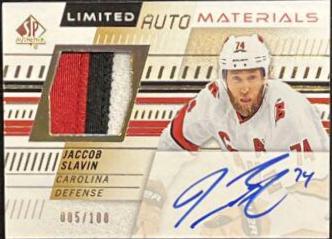 Jaccob Slavin [Limited Auto Patch] #80