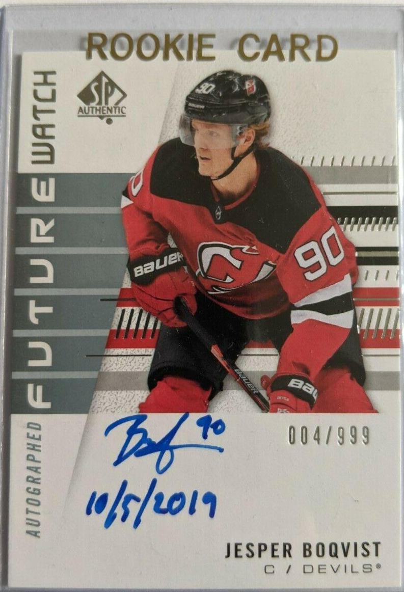 Jesper Boqvist [Autograph] #190