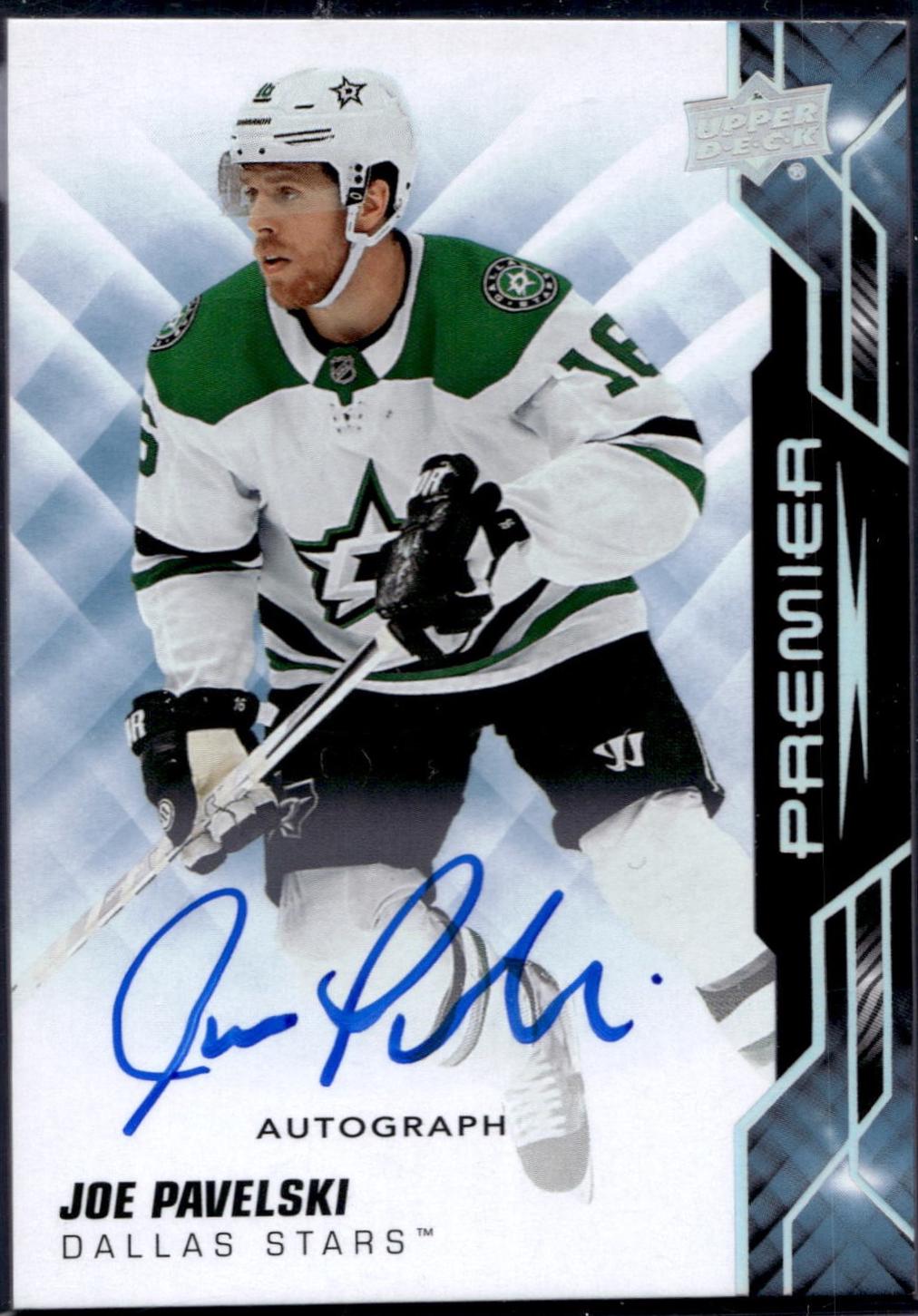 Joe Pavelski [Limited Black Gold Autograph] #38